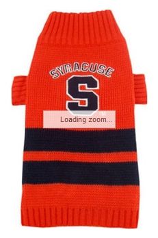 DoggieNation-College - Syracuse Dog Sweater - Xtra Small