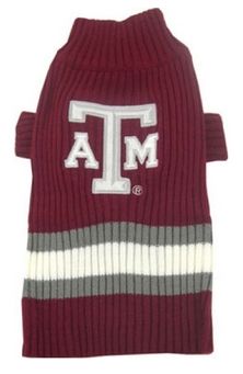 DoggieNation-College - Texas A&M Dog Sweater - Small