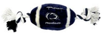 DoggieNation-College - Penn State Plush Football Dog Toy - One
