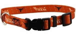 DoggieNation-College - Texas Longhorns Dog Collar - Large