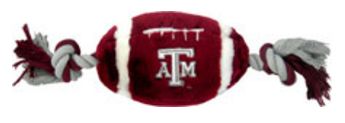 DoggieNation-College - Texas A&M Plush Football Dog Toy - One