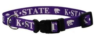 DoggieNation-College - Kansas State Dog Collar - Large