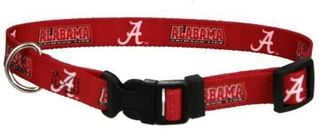 DoggieNation-College - Alabama Dog Collar - Small