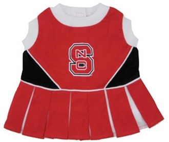 DoggieNation-College - North Carolina State Cheerleader Dog Dress - Small