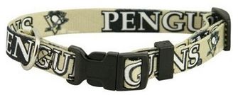 DoggieNation-NHL - Pittsburgh Penguins Dog Collar - Small