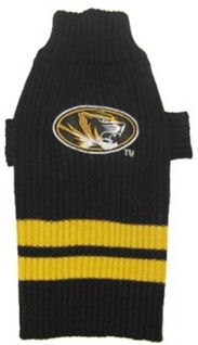 DoggieNation-College - Missouri Tigers Dog Sweater - Small