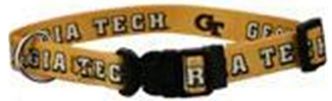 DoggieNation-College - Georgia Tech Dog Collar - Small