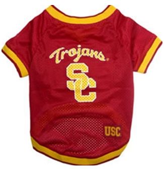 DoggieNation-College - USC Trojans Dog Jersey - Small