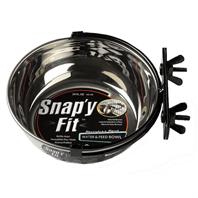 Midwest Container - Snap'y Fit Stainless Steel Dog Bowl - 20 oz