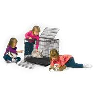 Midwest Container - Wabbitat Rabbit Cage - 25 X 19 X 20 Inch