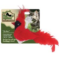 Our Pets - Realbirds Play-N-Squeak - Fly Over - Red 
