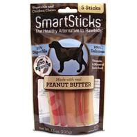 Petmatrix - Smartsticks Chews - Peanut Butter - 5 Pack