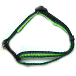 Iconic Pet - Rainbow Adjustable Collar - Green - 0.39 x 7.9/11.8 Inch