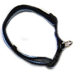 Iconic Pet - Rainbow Adjustable Collar - Blue - 0.98 x 18.9/27.5 Inch