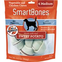 Petmatrix - Smartbones - Sweet Potato - Medium/4 Pack