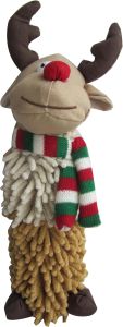 Iconic Pet Christmas - Christmas Reindeer Noodle Toy - 13 Inch