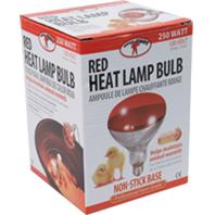 Miller Mfg - Poultry Heat Lamp Bulb - Red - 250 Watt