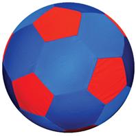 Horsemens Pride - Mega Ball Soccer Ball Cover - Blue/Red - 40 Inch