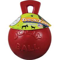 Horsemens Pride - Tug-N-Toss Ball - Red - 10 Inch