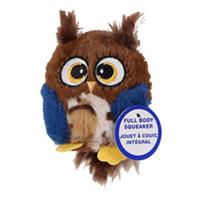 Ethical Dog - Spot Hoots Owl Plush Squeaker Dog Toy - Assorted - 3