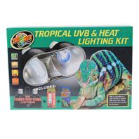 Zoo Med - Tropical Uvb And Heat Lighting Kit 