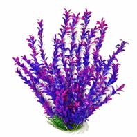Aquatop Aquatic Supplies - Hygro-Like Aquarium Plant - Pink/Purple - 16 Inch