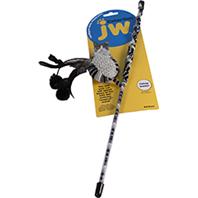 JW Pet - Cataction Ball Wand - Black/White