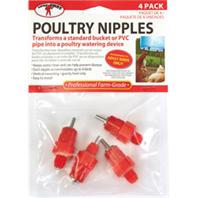 Miller Mfg  - Poultry Watering Nipple - 4 Pack