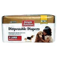 Bramton - Pupsters Disposable Diapers - White - X-Large/12 Pack