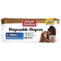 Bramton - Pupsters Disposable Diaper - X-Small/12 Pack