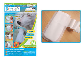 Pawflex - Opp Bag MediMitt Cover - Medium - 1 Case