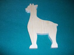 Fine Crafts - Wooden Standup Giraffe Jigsaw Puzzle