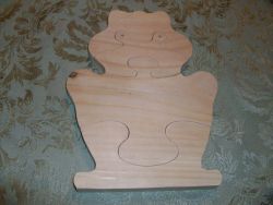 Fine Crafts - Wooden Frog Jigsaw Puzzle