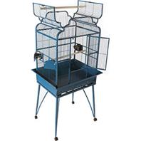 A&E Cage Company - Victorian Open Top Cage With Removable Legs - Black - 26 X 20 Inch