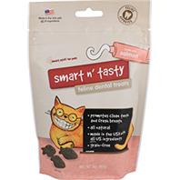 Emerald Pet Products - Smart N Tasty Feline Dental Grain Free Treats - Salmon - 3 oz