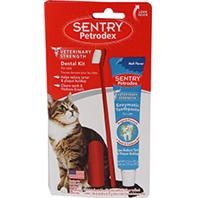 Sergeants Pet Specialty - Sentry Petrodex Dental Care Kit For Cats - Malt - 2.5 oz