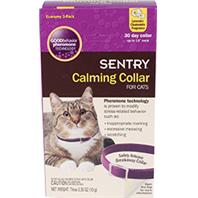 Sergeants Pet Specialty - Sentry Calming Collar For Cats - Lav/Chamomile - 3 Pack/15 Inch