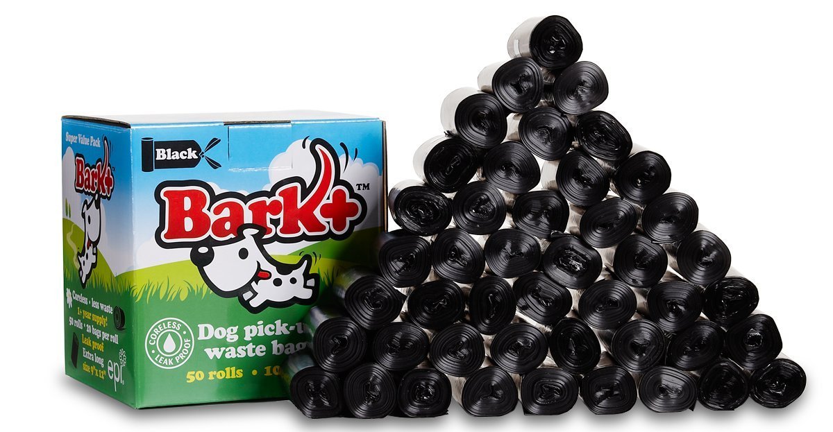 Bark+ - Eco-Friendly Value Pack - Black - 9 x 12 Inch
