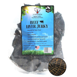 Natural Cravings - USA Beef Liver Jerky - 1 Lb