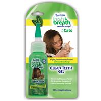 Tropiclean - Fresh Breath Clean Teeth Gel For Cats - 2 oz