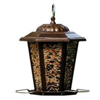 Audubon/Woodlink - Carriage Lantern Feeder - Copper - 1.5 Lb