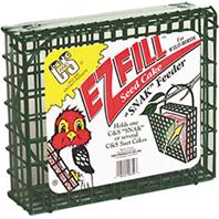 C AND S Products - Ez Fill Snack Basket - Green - 8.75 Inch