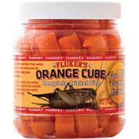 Flukers - Orange Cube Cricket Diet - 6 oz