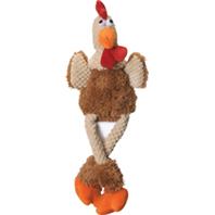 Quaker Pet Group - Godog Checkers Rooster - Brown - Large