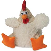Quaker Pet Group - Godog Checkers Rooster - White - Small