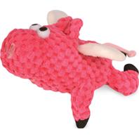 Quaker Pet Group - Godog Just For Me Checkers Flying Pig - Pink