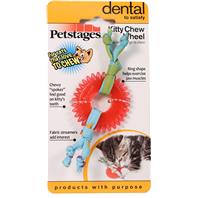Petstages - Kitty Chew Wheel Cat Toy - Red