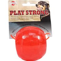 Ethical Dog - Play Strong Rubber Ball Dog Toy - Red - Medium