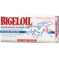 W.F.Young - Bigeloil Quilted Poultice Leg Wraps - 8 Pack