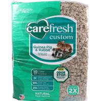 Healthy Pet - Carefresh Custom Rabbit/Guinea Pig Bedding - Natural - 60 Liter